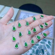 Manufacturer Silver Accessories diy Pendant Pendant Jade Handmade Yang Inlaid Necklace 925 Natural G