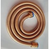 150 cm gold hose shower connection