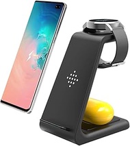 Wireless Charger Samsung 3 in 1 Qi Fast Wireless Charging Station for Multiple Devices Android Galax