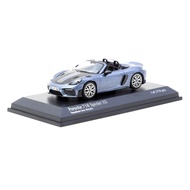 Minichamps X Tarmac Works - Porsche 718 Spyder RS Vanadium Grey Metallic