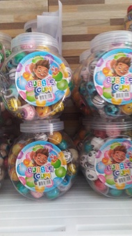 PERMEN KARET VIRAL BEBEK / TIKTOK BOLA DUNIA SMILE / PERMEN TROLLI KOREA / BUBBLE GUM TOPLES ISI 50P