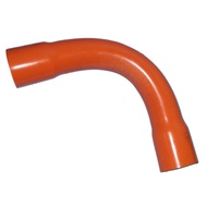 PVC ELBOW LONG RADIUS 25MM ORANGE === PVC LONG RADIUS ELBOW 3/4"
