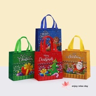 2025 Christmas Non-Woven Gift Bag/xmas Reusable Eco Friendly Takeaway Bag Tote Bag/Shopping Bag Gift