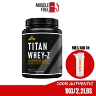 Agym Nutrition Titan Whey Z (1KG) Whey Protein Halal Whey Protein Powder Muscle Building