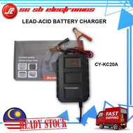 12V 20-120Ah 0.8A LEAD-ACID BATTERY CHARGER CY-KC20A