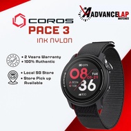Coros Pace 3 Ink Nylon Watch with GPS Navigation, Heart Rate Monitor, and Touchscreen