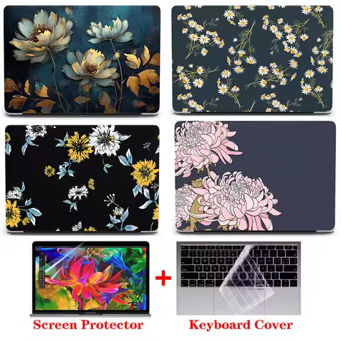 new Case For Apple MacBook Air 13 13.6 15 inch M4 M3 M2 M1 Chip Case For Mac Book Pro 13 M1 M2 M3 M4
