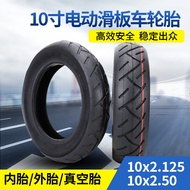CQ2I 33cm Scooter Tire 10x2.50 Outer Tube Inner Tube 10x2.125 Balance Car Scooter Tire