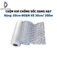 [20cm] Shockproof inflatable air foam roll to cover fragile goods in granular form, 20cm wide, 30cm 