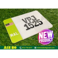 EV Number Plate Motorcycle (Custom Design) 3D Laser Cut