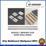 WPC Wallboard Wallpanel Clip 36mm x 50mm Strong Anti-Rust Bracket WPC Panel Wood Board WPC Panel Cli