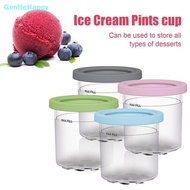 GentleHappy Ice Cream Pints Cup For Ninja Creamie Ice Cream Maker Cups Reusable Can Store Ice Cream Pints Containers With Sealing sg