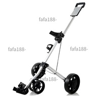 HOT NEW HOW TRUE Golf 4 Wheels Golf Push Carts Aluminum Alloy Foldable Golf Trolley with water Bottl