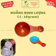 (COMBO) Spoon, double-ended flour measuring spoon 1g, 2g, 5g, 10g