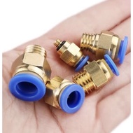 PC 12-M10 x1 Pneumatic Fitting 12mm To External Thread M10 Or 10mm