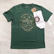 NATIONAL GARDEN T-SHIRT ONE THOUSAND TEES Olive