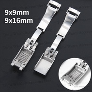Suitable For Rolex Black Water Ghost Strap Steel Folding Buckle Submariner Safety Catch Green Submar