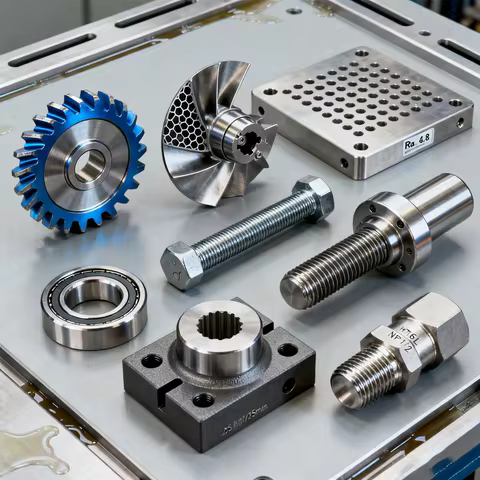 OEM CNC Machining Services Non-standard nuts bolt Custom Nuts Fasteners Hand Tighten Nuts CNC Machin