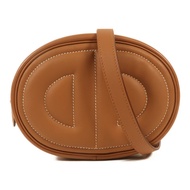 HERMES Swift皮革In The Loop Belt Bag銀扣肩背袋Gold