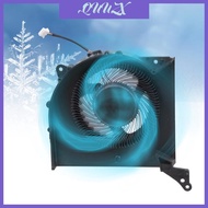 QUU Metal CPU GPU Cooling Fan For Y9000K R9000K 2023 Laptop Heat Reduction