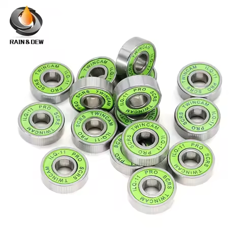 8PCS 608RSILQ-11 Bearing 8x22x7 Longboard Speed Inline Skate Wheel Bearing Skate Scooter Smooth Skat