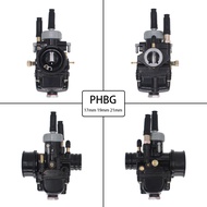 คาร์บูเรเตอร์ PHBG DS DIO JOG ขนาด 17 มม. 19 มม. 21 มม. 50cc 90cc BWS100 สีดํา สีแดง สําหรับรถจักรยา