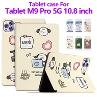 For Tablet M9 Pro 5G 10.8 inch 2025 Fashion Cartoon Leather Stand Case HighQuality PU Leather Tablet