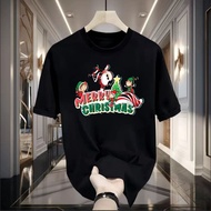 H-apparel shop Christmas T-Shirt New Model Printed With A Strong Green Pattern Popular Graphic Patte