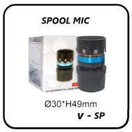 Spool Microphone Vocal kabel dan wireless - Spul Mic 30 mm V - SP