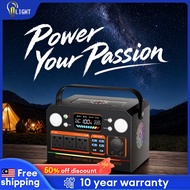 Solar Power Station 1000W Portable Camping Outdoor Power Supply Generator Emergency Dynamo Silent