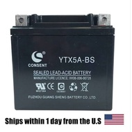 atv 125cc battery for atv utv