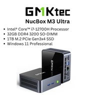 [SG] GMKTec NucBox M3 Ultra Intel i7-12700H mini pc 32GB DDR4 1TB ssd | Iris® Xe Graphics | 3yr w | 