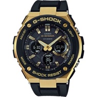 Casio G-Shock G-STEEL Black/Gold Resin Band Watch GST-S100G-1A