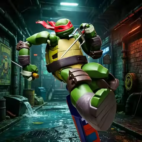 CDTOYS Teenage Mutant Ninja Turtles Action Figures TMNT Anime Figures Kaiyodo Revoltech Ko Figurine 