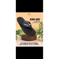 Black Flip Flops EGRET 001 and EGRET 002 size 39-44 for men and women
