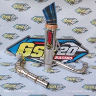 LEGIT DAENG SAI4 EXHAUST HONDA WAVE 125/KRISS/DASH/EX5/LAGENDA XRM RUSI RAIDER J SAMSH