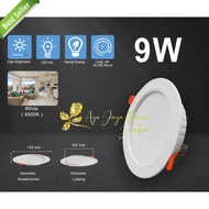 9 watt LED downlight in Warm White