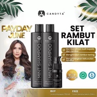 RATU CANDYTA SET FLASH HAIR QUEEN CANDYTA EIRA SYAZIRA ROSARY HAIR DRY WINTER FALL