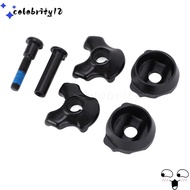 CELEBRITY12 Bicycle Seat Post Clamp, Black 7 X 7mm Bike Seat Tube Clamp, Durable Aluminum Alloy with