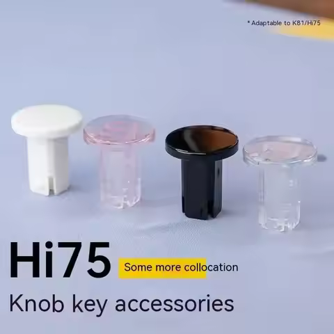 For Leobog K81 Hi75 Knob Buttons Bluetooth Wireless Swap Gaming 3 Mode Backlit RGB Keyboard Accessor