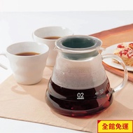 [HARIO Cloud Series] V60 60 Coffee 02 Glass Sharing Pot-Transparent 600ml [XGS-INT-02TB] Flash