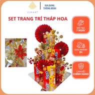 Set of accessories to decorate cake towers, soft drinks and fortune onCNY days, Set of accessories f