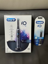 全新 Oral B IO Series 9 智能電動牙刷 連2個刷頭 黑色