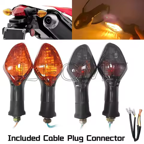 Motorcycle Turn Signal Indicator Blinker Light Flasher Fit for HONDA CRF250L MSX125 CBR650F CBR500R 