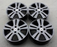 【彰化 田中 中古輪胎館】編號:177 FIT 原廠鋁圈 16吋 4X100 / 6J / ET53 消光鐵灰(極新