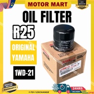 R25 OIL FILTER XJ6 MT07 MT09 R1R6 OIL CLEANER ELEMENT ASSY BIG BIKES OIL SCREENER [100% ORIGINAL YAM