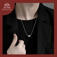 Buddhist feng shui necklace for men and women with Om Mani Padme Hum mantra