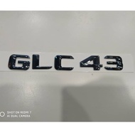 [ READY STOCK  ] Mercedes GLC 43 Emblem Logo Chrome Colour | Mercedes GLC43 Emblem Logo Chrome Colou