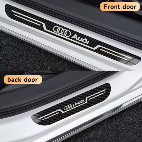 Stainless Steel Threshold Bar Scratch and Wear Resistant For Audi A3 A4 A5 A6 A7 A8 Q1 Q2 Q3 Q5 Q7 Q