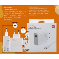 Original Xiaomi 120watt Charger / Original 1 set charger / Fast Charging Charger